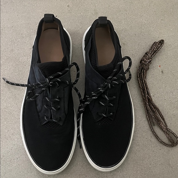 Jenni Kayne Lace-Up Casual Black Suede Platform Trainers Sneakers EU 40 - Picture 2 of 13